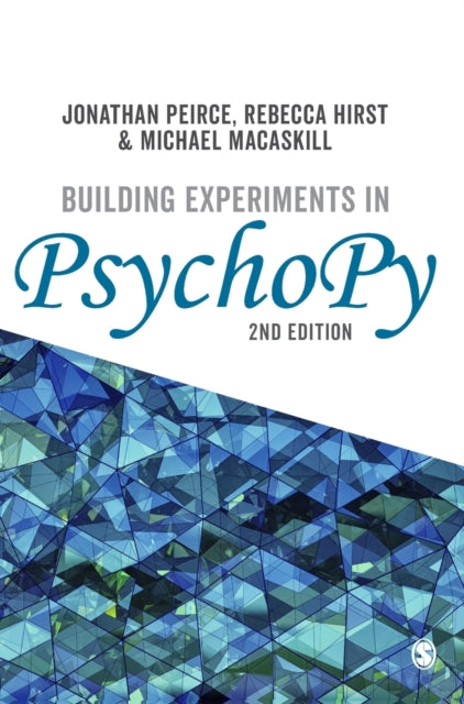 Book cover of: Building Experiments in PsychoPy. By: Jonathan Peirce