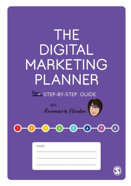 Book cover of: Digital Marketing Planner. By: Annmarie Hanlon