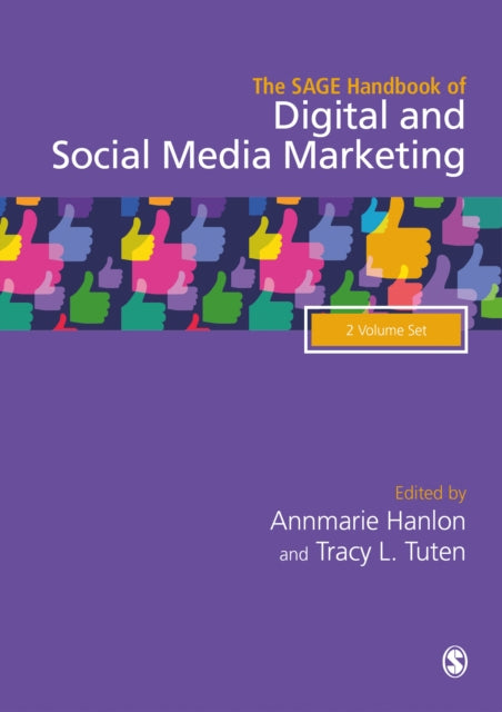 Book cover of: SAGE Handbook of Digital & Social Media Marketing. By: Annmarie Hanlon
