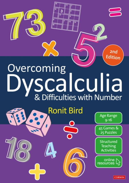 Book cover of: Overcoming Dyscalculia and Difficulties with Number. By: Ronit Bird