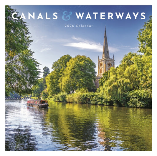 Book cover of: Canals Waterways Square Wall Calendar 20
