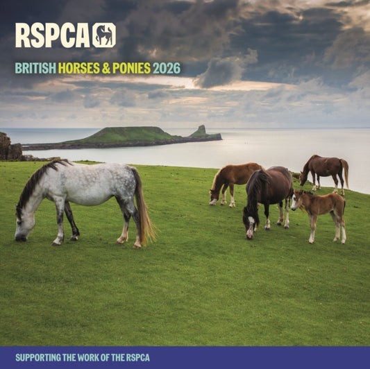 Book cover of: Rspca British Horses Ponies Square Wall