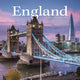 Book cover of: England Square Wall Calendar 2026