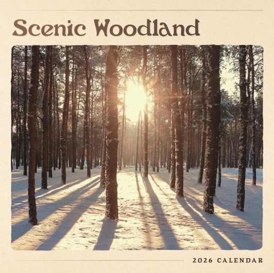 Book cover of: Scenic Woodland Square Wall Calendar 202
