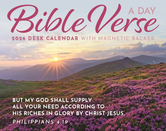 Book cover of: Bible Verse A Day Mini Box Calendar 2026