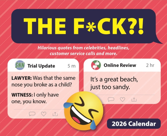 Book cover of: Fck Box Calendar 2026