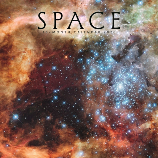 Book cover of: Space Square Wall Sunday Start Calendar