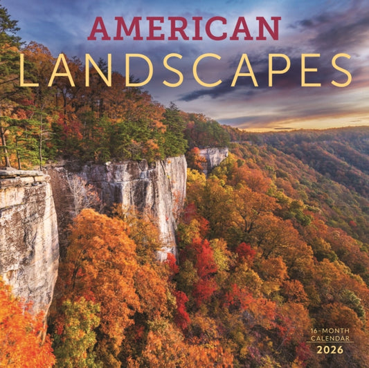 Book cover of: American Landscapes Square Wall Sunday S