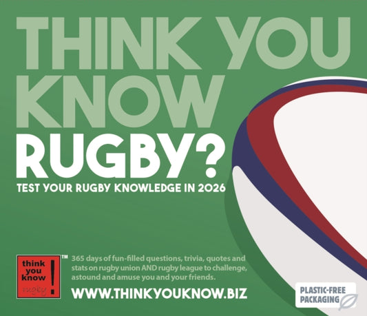 Book cover of: Think You Know Rugby Box Calendar 2026