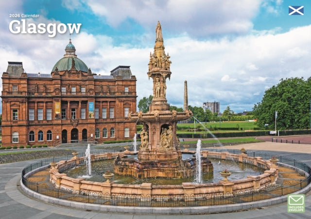 Book cover of: Glasgow A4 Calendar 2026