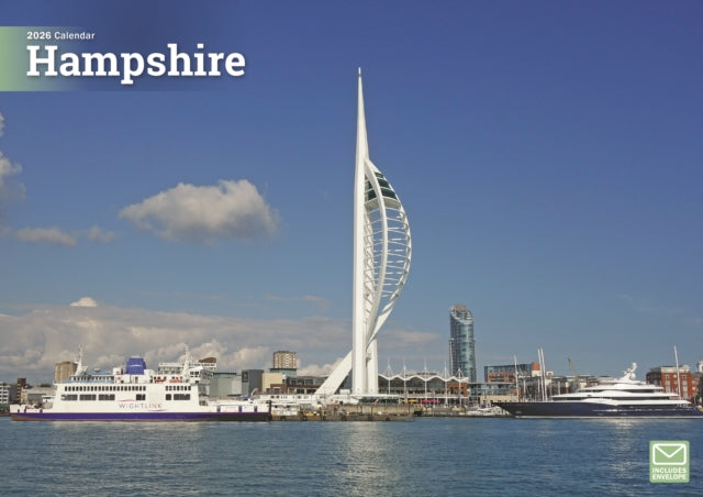Book cover of: Hampshire A4 Calendar 2026
