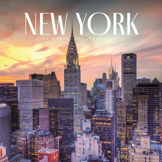 Book cover of: New York Square Wall Sunday Start Calend