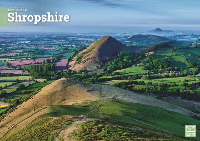 Book cover of: Shropshire A4 Calendar 2026