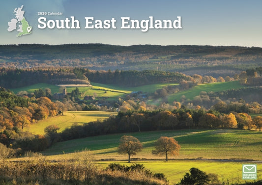 Book cover of: South East England A4 Calendar 2026