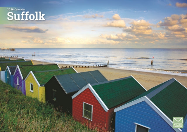 Book cover of: Suffolk A4 Calendar 2026