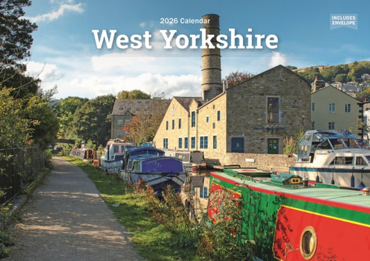 Book cover of: West Yorkshire A5 Calendar 2026
