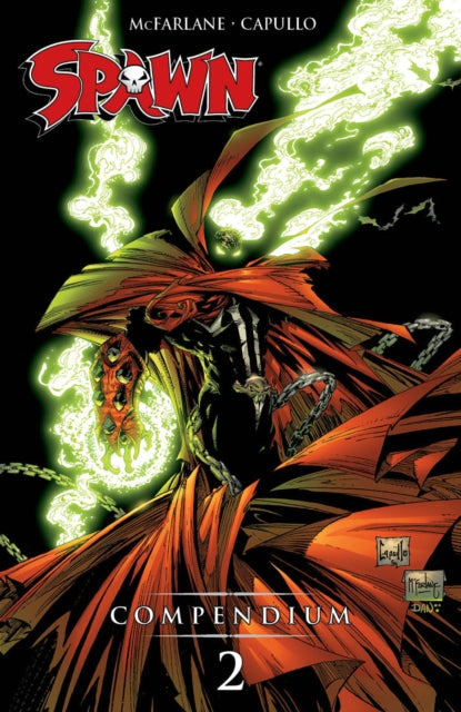 Book cover of: Spawn Compendium, Color Edition, Volume 2. By: Todd McFarlane