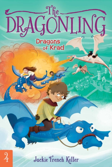 Book cover of: Dragons of Krad. By: Jackie French Koller