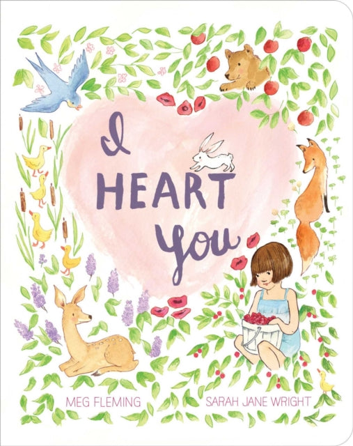 Book cover of: I Heart You. By: Meg Fleming