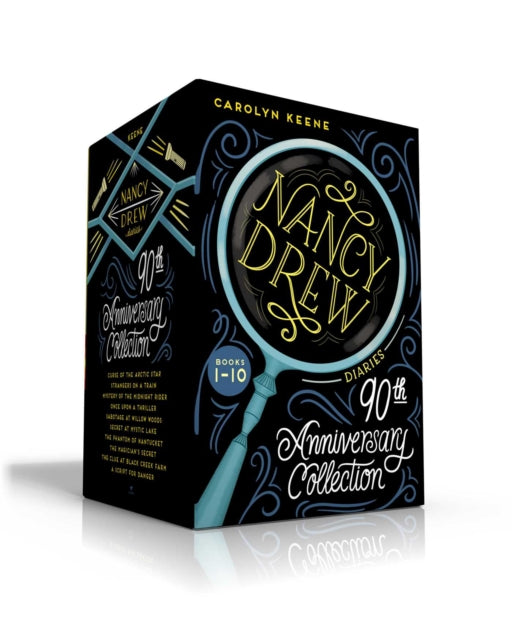 Book cover of: Nancy Drew Diaries 90th Anniversary Collection (Boxed Set). By: Michael J. Bugeja