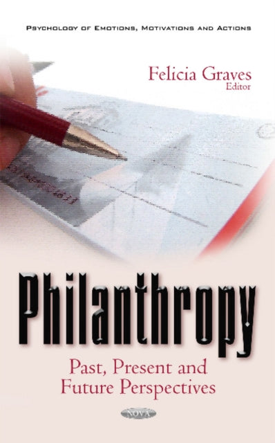 Book cover of: Philanthropy. By: Felicia Graves