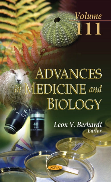 Book cover of: Advances in Medicine & Biology. By: Leon V. Berhardt