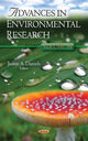 Book cover of: Advances in Environmental Research. By: Justin A. Daniels