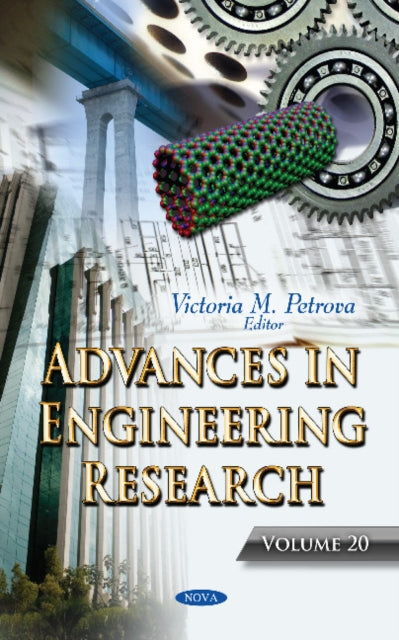 Book cover of: Advances in Engineering Research. By: Victoria M. Petrova