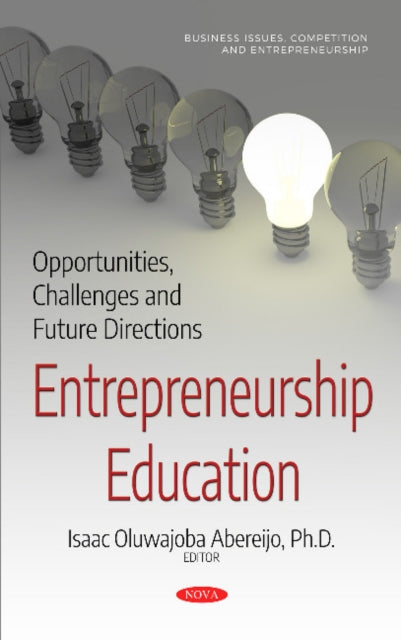 Book cover of: Entrepreneurship Education. By: Isaac Oluwajoba Abereijo