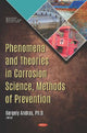 Book cover of: Phenomena and Theories in Corrosion Science, Methods of Prevention. By: Gergely Andras