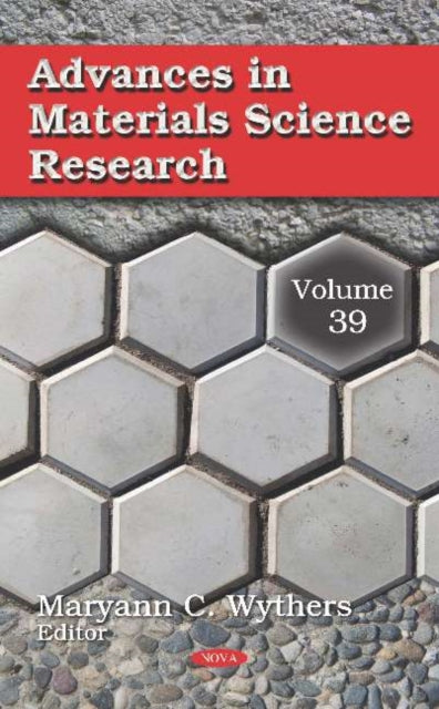 Book cover of: Advances in Materials Science Research. By: Maryann C. Wythers