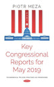 Book cover of: Key Congressional Reports for May 2019. By: Piotr Meza