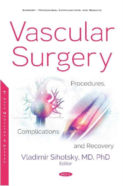 Book cover of: Vascular Surgery. By: Vladimir Sihotsky