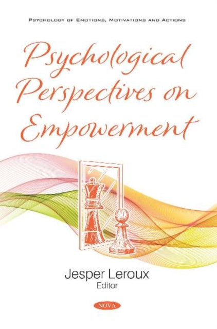 Book cover of: Psychological Perspectives on Empowerment. By: Jesper Leroux