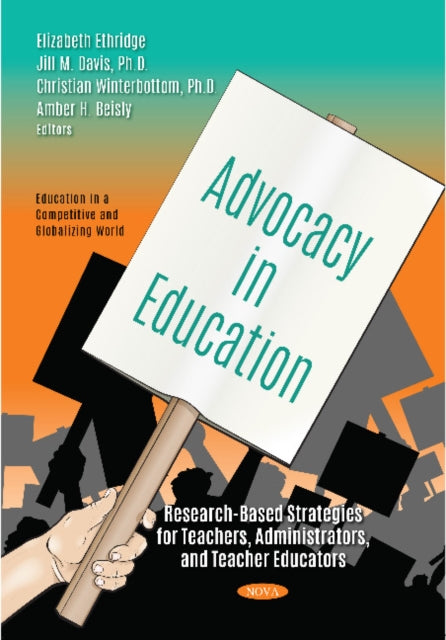 Book cover of: Advocacy in Education. By: Christian Winterbottom