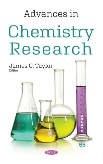 Book cover of: Advances in Chemistry Research. By: Taylor, James C.