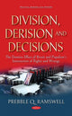 Book cover of: Division, Derision, Decisions. By: Prebble Q. Ramswell