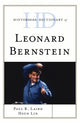 Book cover of: Historical Dictionary of Leonard Bernstein. By: Paul R. Laird