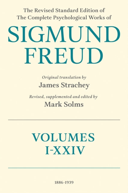 Book cover of: Revised Standard Edition of the Complete Psychological Works of Sigmund Freud. By: Sigmund Freud