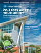 Book cover of: Colleges Worth Your Money. By: Andrew Belasco