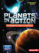 Book cover of: Planets in Action (An Augmented Reality Experience). By: Rebecca E. Hirsch