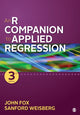 Book cover of: R Companion to Applied Regression. By: Dr. John David Fox Jr.
