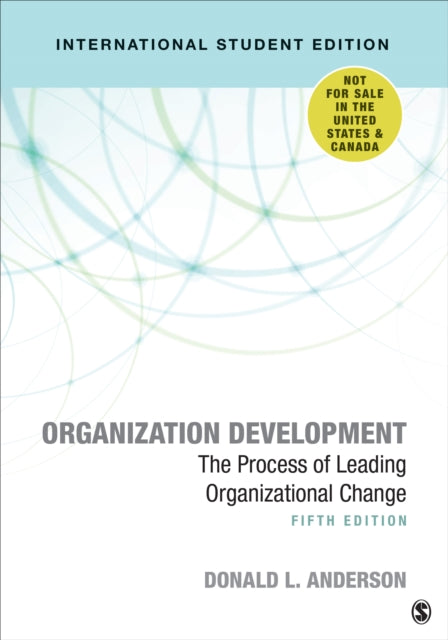 Book cover of: Organization Development - International Student Edition. By: Anderson, Donald L.