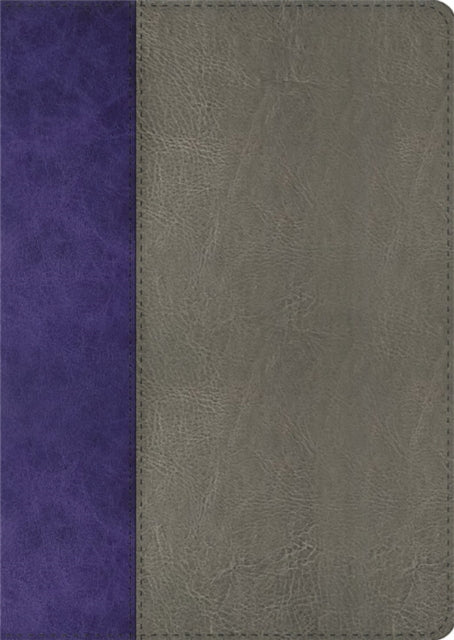 Book cover of: The Jeremiah Study Bible, NKJV: Gray and Purple LeatherLuxe Limited Edition. By: David Jeremiah