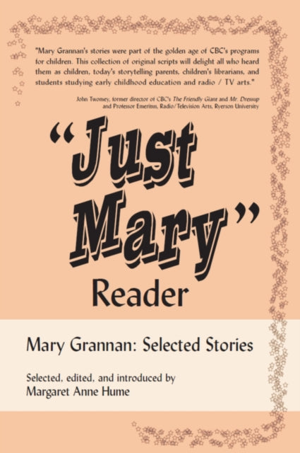 Book cover of: "Just Mary" Reader. By: Margaret Anne Hume
