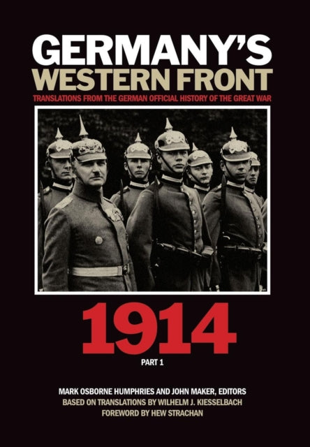 Book cover of: Germany's Western Front: 1914. By: John Maker