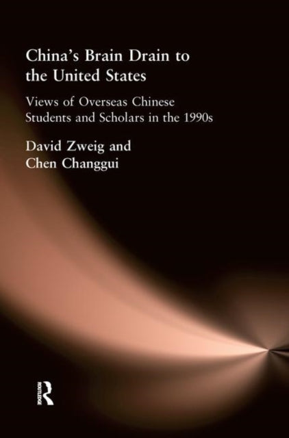 Book cover of: China's Brain Drain to the United States. By: Zweig/Changgui
