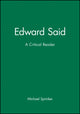 Book cover of: Edward Said. By: Michael Sprinker