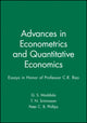 Book cover of: Advances in Econometrics and Quantitative Economics. By: Morris H. DeGroot