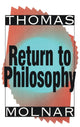 Book cover of: Return to Philosophy